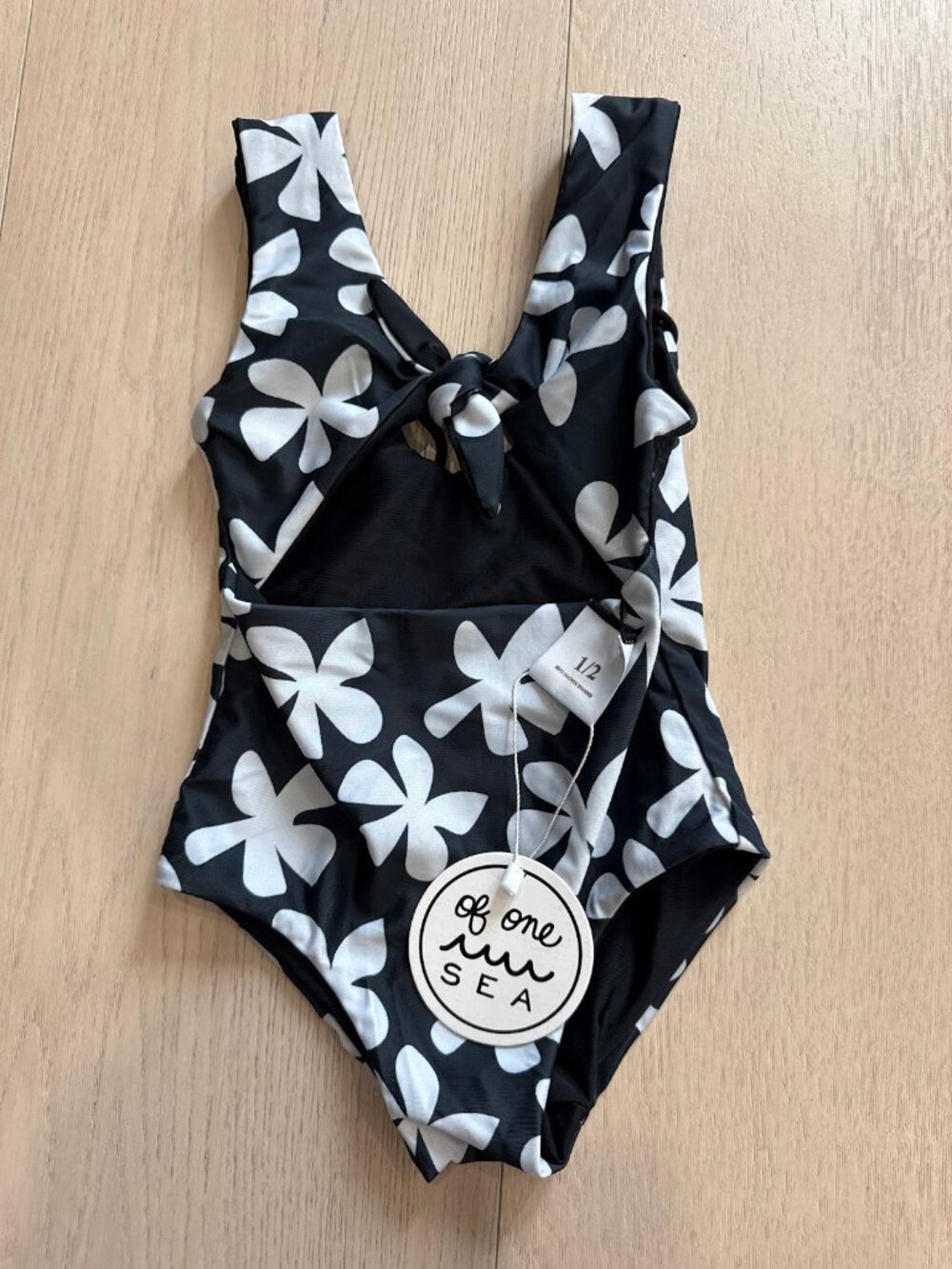 NWT of one SEA One Piece 1/2 Black